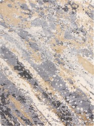 Modern Grey Wool Area Rug: Bainbridge Boli 22917: Grey/Multi (Power-Loomed Area Rug)