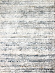 Transitional/Modern Ivory Area Rug: Summit Castle Peak 193701: Ivory (Power-Loomed Area Rug)