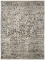 Traditional/Transitional Beige/Tan Area Rug: Regal Crater Mountain 183741: Naturals/Greys (Power-Loomed Area Rug)