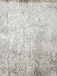 Modern Grey/Silver Area Rug: Regal Jnana 1810403: Pearl Grey/Zinc (Hand-Knotted Area Rug)