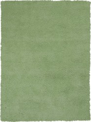Shag Green Area Rug: Madison Blizzard 1328751: Spearmint Green (Hand-Woven Area Rug)