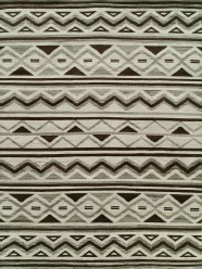 Bohemian Beige/Tan Wool Area Rug: Regal Mission Viejo 1813507: Natural (Hand-Knotted Area Rug)