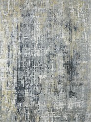 Transitional/Modern Grey/Silver Wool Area Rug: Regal New Love 1814893: Slate/Taupe (Hand-Knotted Area Rug)