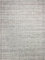 Transitional/Modern Silver Wool Area Rug: Summit Savant 19195: Silver (Hand-Knotted Area Rug)