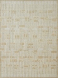 Modern Beige/Tan Wool Area Rug: Regal Vancouver Nights 1822304: Sand Tones/Cream (Power-Loomed Area Rug)