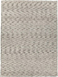 Modern/Shag Beige/Tan Wool Area Rug: West Lake Yvette 23251058: Beige (Handmade Area Rug)