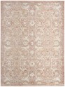 TraditionalOrange/Rust Area Rug: Revival Anfari 180130: Brick (Power-Loomed Area Rug)