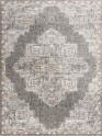 Bainbridge | Antony | 21347: Light Grey/Ivory area rug Traditional Light Grey Area Rug: Bainbridge Antony 21347: Light Grey/Ivory (Power-Loomed Area Rug)