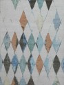 Third and Wall | Randy Hibberd | Diamonds OHIB-534 area rug Modern/Transitional Beige/Tan Wool Area Rug: Third and Wall Randy Hibberd Diamonds OHIB-534 (Hand-Knotted Area Rug)