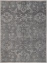 West Lake | Edelle | 2352009: Grey area rug Bohemian Grey/Silver Wool Area Rug: West Lake Edelle 2352009: Grey (Hand-Knotted Area Rug)