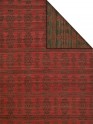Regal | Envy | 185419: Red/Charcoal area rug Transitional/Modern Red/Burgundy Wool Area Rug: Regal Envy 185419: Red/Charcoal (Handmade Area Rug)