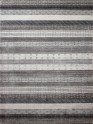 Summit | Terlago | 192052: Grey area rug Bohemian Grey Wool Area Rug: Summit Terlago 192052: Grey (Hand-Knotted Area Rug)