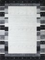 Bohemian Ivory Wool Area Rug: Summit Terlago 192013: Ivory/Charcoal (Hand-Knotted Area Rug)