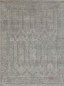 Mafi Signature | Modi | LUX-636: Silver/Silver area rug Transitional/Traditional Grey/Silver Wool Area Rug: Mafi Signature Modi LUX-636 (Hand-Knotted Area Rug)