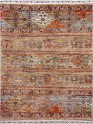 Bohemian/Traditional Beige/Tan Wool Area Rug: Karachi Lahore 4887: Taupe (Hand-Knotted Area Rug)