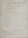Modern/Transitional Silver Wool Area Rug: Silk Road Mist 191309 (Hand-Knotted Area Rug)