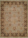 Traditional Blue/Navy Wool Area Rug: Regal Old Urban 1815754: Light Blue/Brown (Hand-Knotted Area Rug)