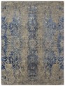 Regal | Romantic Rose | 1818410: Sapphire/Pewter area rug Traditional/Transitional Blue/Navy Wool Area Rug: Regal Romantic Rose 1818410: Sapphire/Pewter (Hand-Knotted Area Rug)