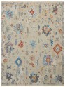 Transitional/Traditional Yellow/Gold Wool Area Rug: Regal Skyward 1819081: Chino/Multi (Handmade Area Rug)