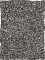 West Lake | Storm | 23191033: Grey area rug Modern/Shag Grey/Silver Wool Area Rug: West Lake Storm 23191033: Grey (Handmade Area Rug)