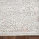Traditional Grey/Silver Area Rug: Madison Geena 1373307: Silver (Power-Loomed Area Rug)
