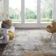 Transitional/Bohemian Grey/Silver Wool Area Rug: Regal Moses Lake 1813471: Grey/Brown (Hand-Knotted Area Rug)