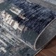 Modern/Transitional Charcoal/Black Area Rug: Regal Smolder 1819387: Midnight (Power-Loomed Area Rug)