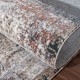 Traditional/Transitional Charcoal/Black Area Rug: Regal Smolder 1819887: Graphite/Earth (Power-Loomed Area Rug)