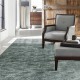 Transitional/Modern Blue/Navy Wool Area Rug: Regal Teasha 1820356: Ocean Waves (Power-Loomed Area Rug)